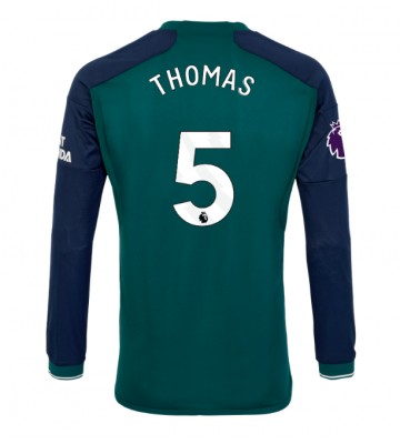 Arsenal Thomas Partey #5 Koszulka Trzecich 2023-24 Długi Rękaw